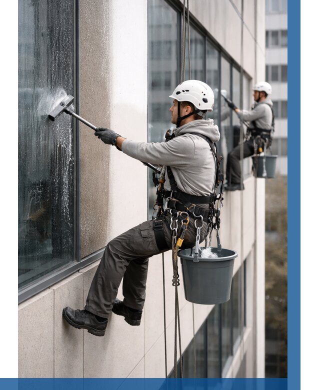 Мойка фасадов зданий в Анапе под ключ от 363 р. | ВЫСОТНИК-Нпа