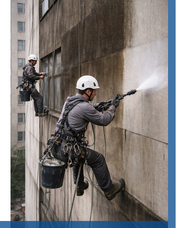 Очистка фасада от копоти в Анапе от 260 р. | ВЫСОТНИК-Нпа