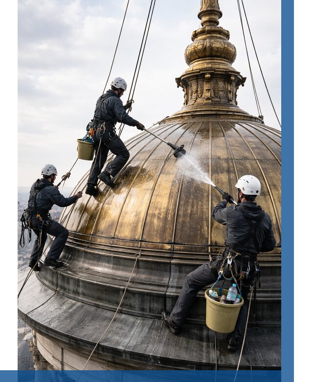 Мойка куполов и шпилей в Анапе от 8307 р. - заказать | ВЫСОТНИК-Нпа