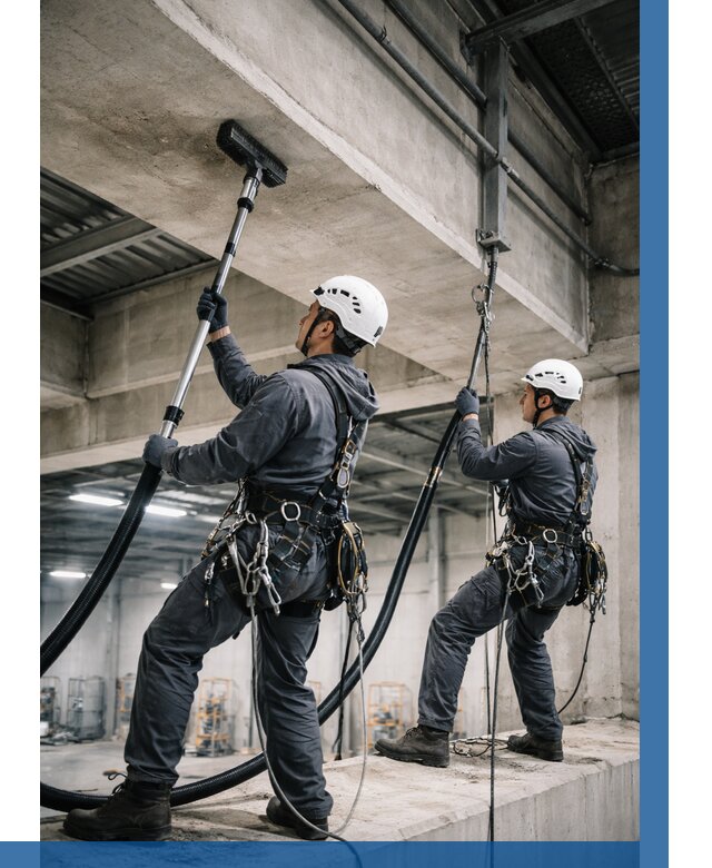 Обеспыливание потолочных конструкций в Анапе от 260 р. |ВЫСОТНИК-Нпа