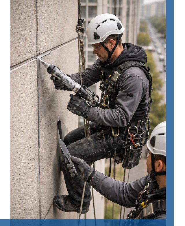 Первичная герметизация швов в Анапе от 623 р. | ВЫСОТНИК-Нпа