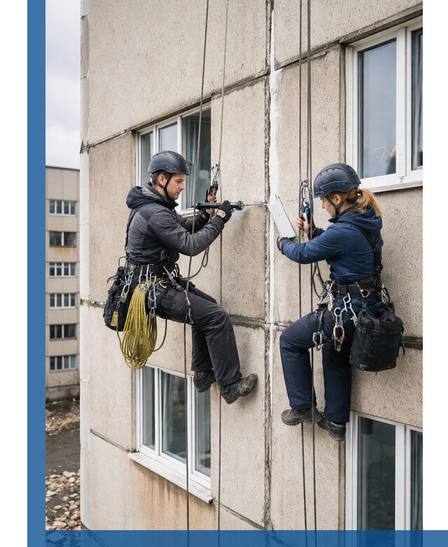 Герметизация межпанельных швов тёплым швом в Анапе