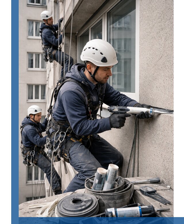 Герметизация швов лоджии в Анапе профессионально и надежно