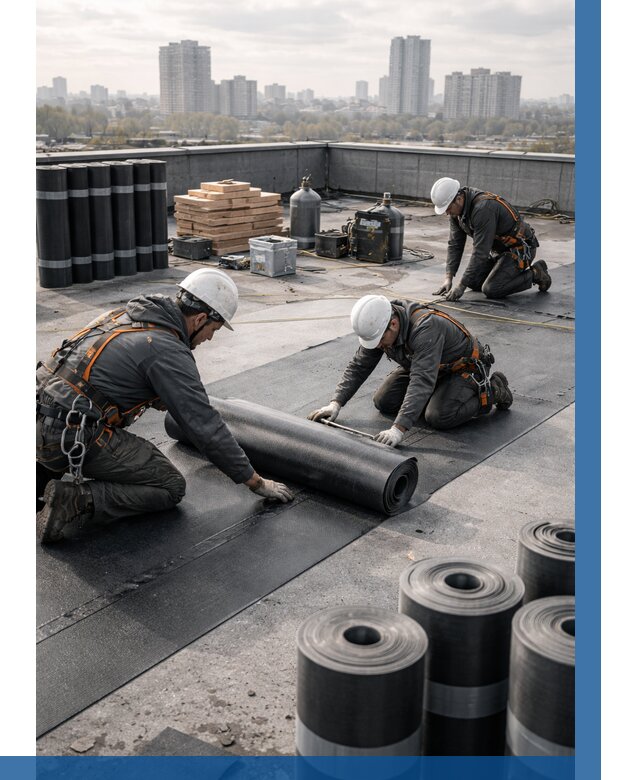 Монтаж мягкой кровли под ключ в Анапе от 467 р. | ВЫСОТНИК-Нпа