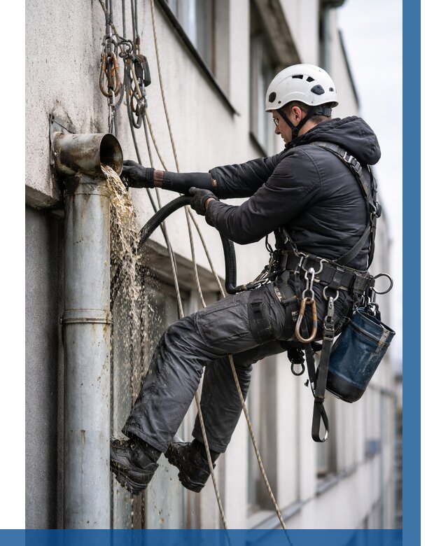 Прочистка водосточных труб в Анапе от 3634 р. | ВЫСОТНИК-Нпа