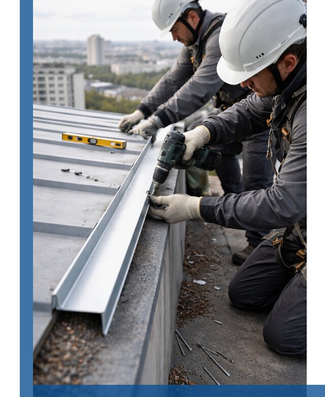 Монтаж капельника на кровле в Анапе с гарантией качества