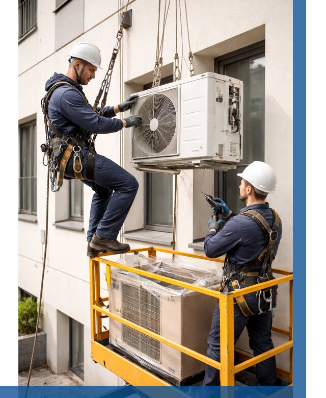 Демонтаж внешнего блока кондиционера в Анапе от 3634 р. | ВЫСОТНИК-Нпа