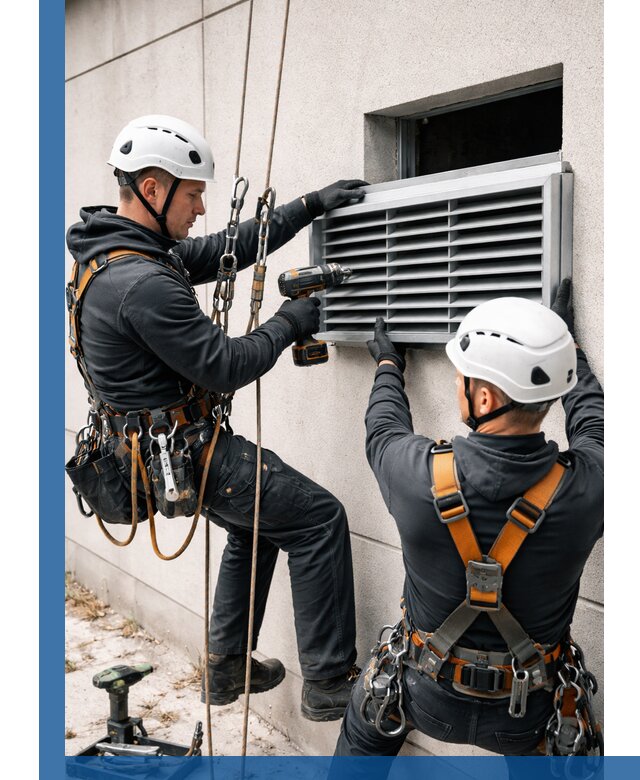 Монтаж вентиляционных решеток в Анапе профессиональный сервис