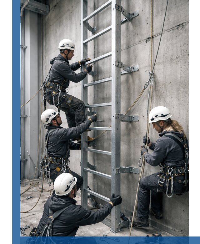Монтаж металлических лестниц в Анапе под ключ со гарантией