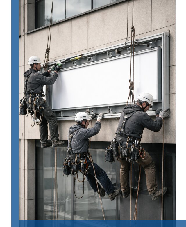 Профессиональный монтаж светового короба под ключ в Анапе