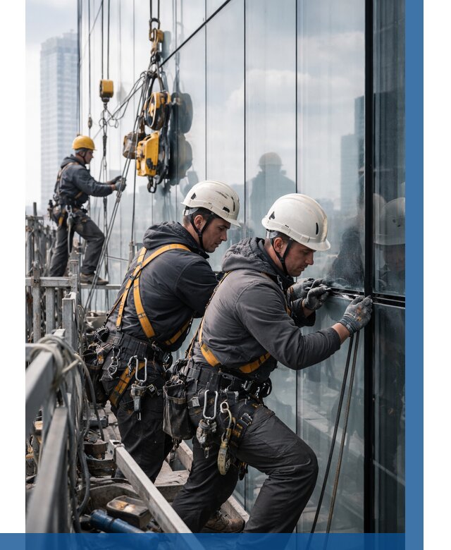 Структурное остекление фасадов в Анапе от 9865 р. | ВЫСОТНИК-Нпа