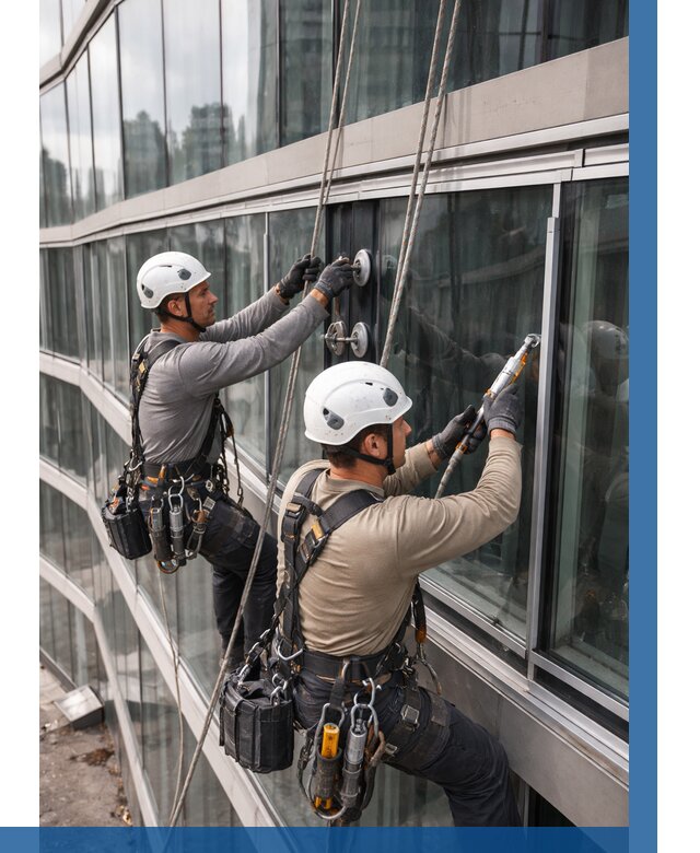 Радиусное остекление фасада в Анапе от 12461 р. | ВЫСОТНИК-Нпа