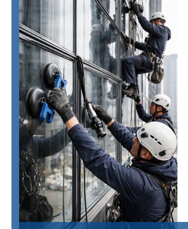 Радиусное остекление фасадов под ключ в Анапе с гарантиями