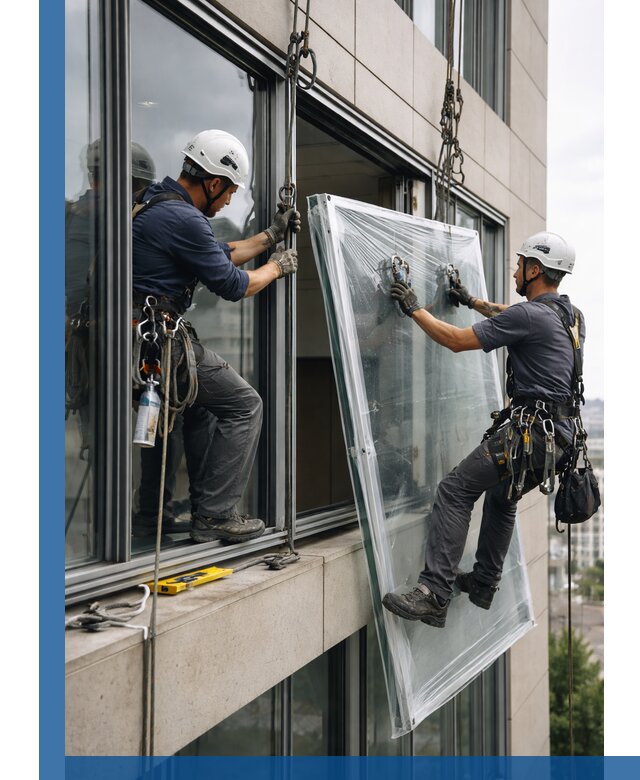 Профессиональная замена стекла в витраже в Анапе с гарантией