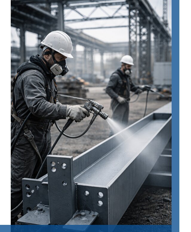 Антикорроз. обработка металлоконстр. в Анапе от 467 р. | ВЫСОТНИК-Нпа