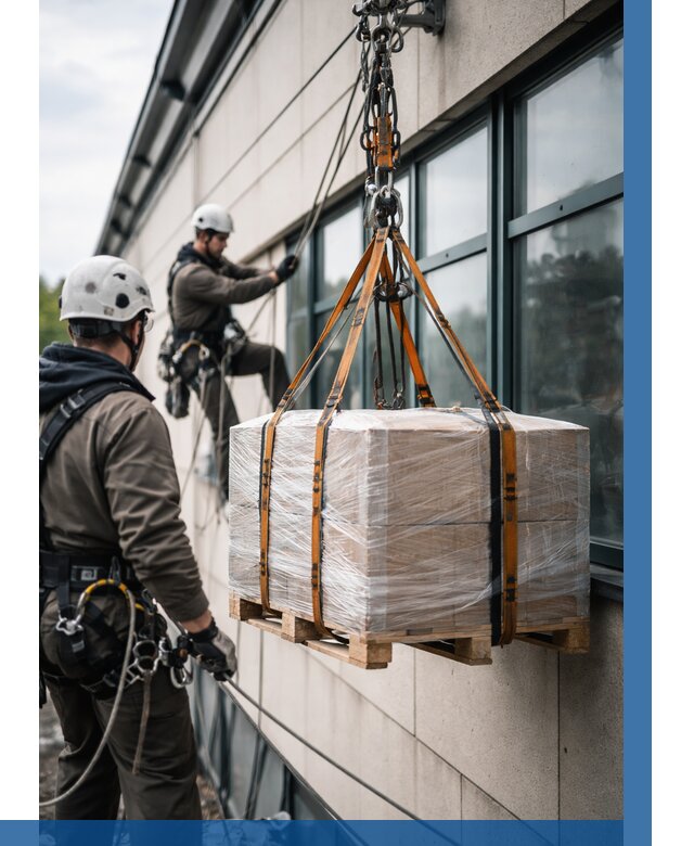 Подъем груза на высоту в Анапе от 3115 р. | ВЫСОТНИК-Нпа