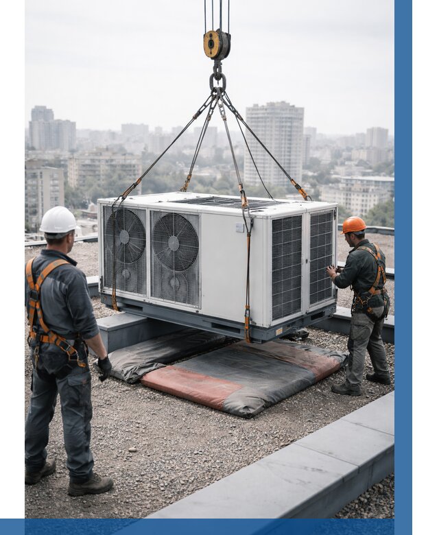 Подъем груза на крышу в Анапе от 5192 р. | ВЫСОТНИК-Нпа заказать