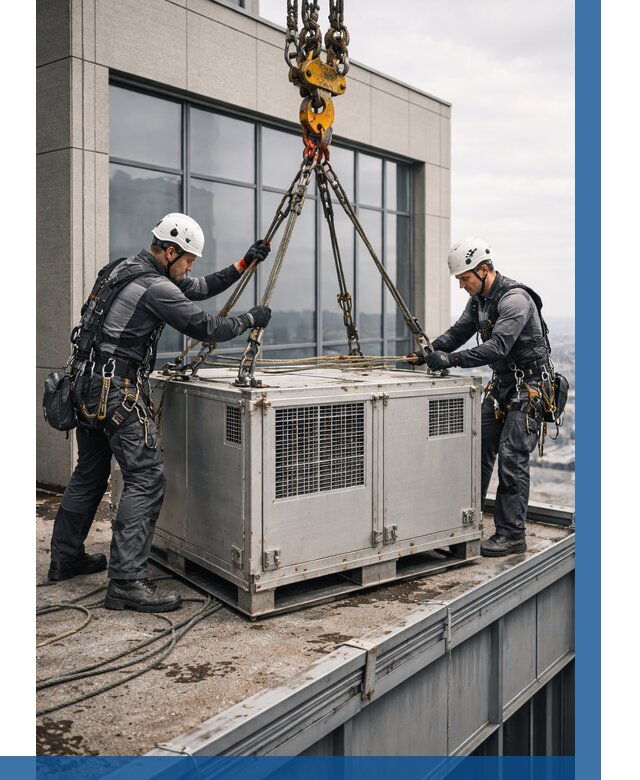 Такелажные работы на высоте в Анапе от 8307 р. | ВЫСОТНИК-Нпа