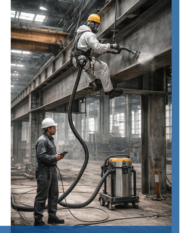 Обеспыливание конструкций в цехе в Анапе от 4361 р. | ВЫСОТНИК-Нпа