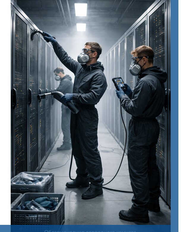 Обеспыливание серверной комнаты в Анапе от 4673 р. | ВЫСОТНИК-Нпа