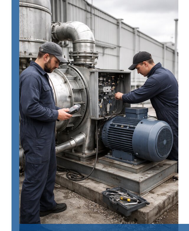 Техническое обслуживание промышленного оборудования в Анапе
