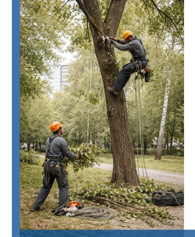 Санитарная обрезка деревьев в Анапе, профессионально и безопасно