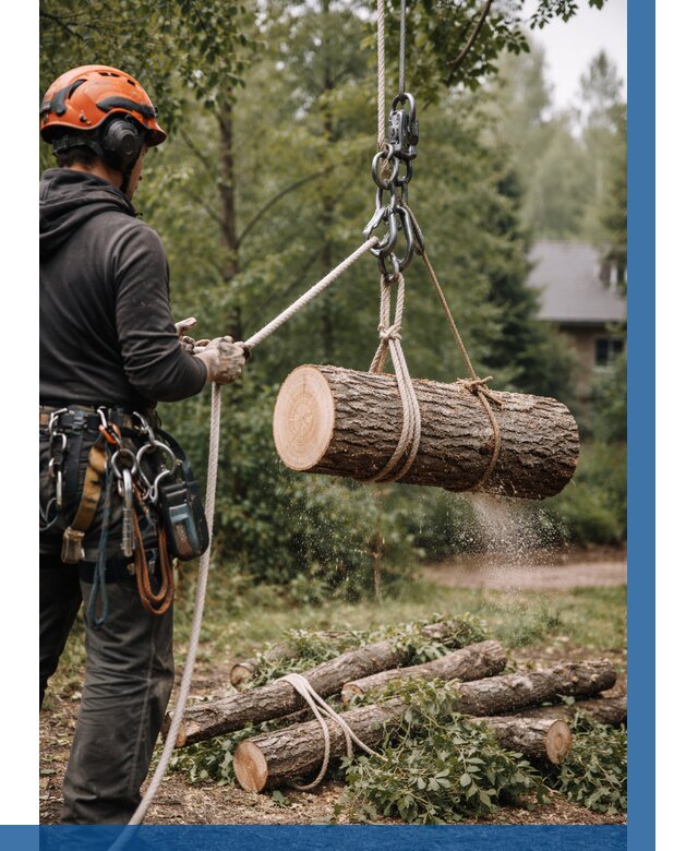Валка деревьев частями в Анапе от 7788 р. | ВЫСОТНИК-Нпа
