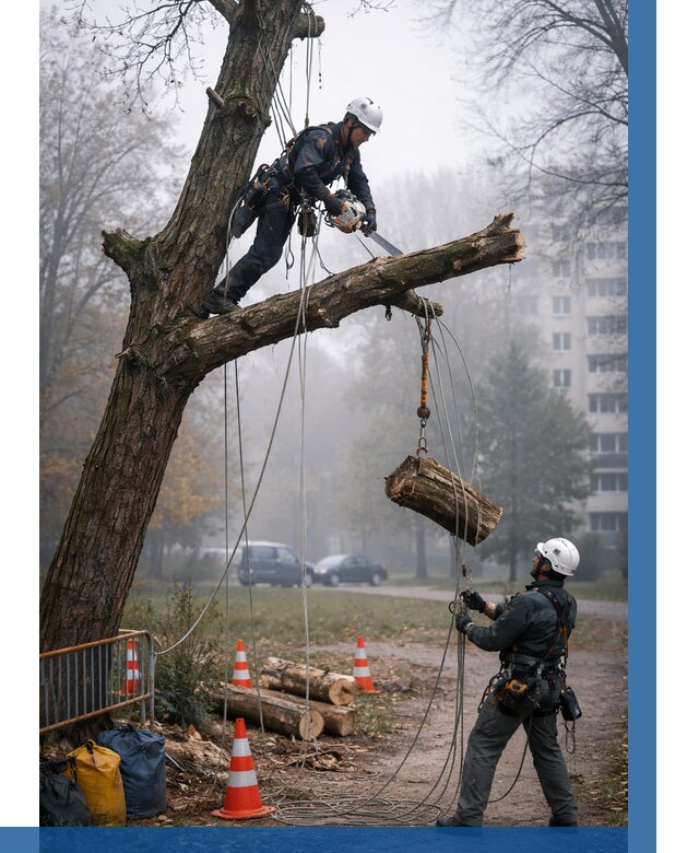 Удаление аварийных деревьев в Анапе от 15576 р. | ВЫСОТНИК-Нпа