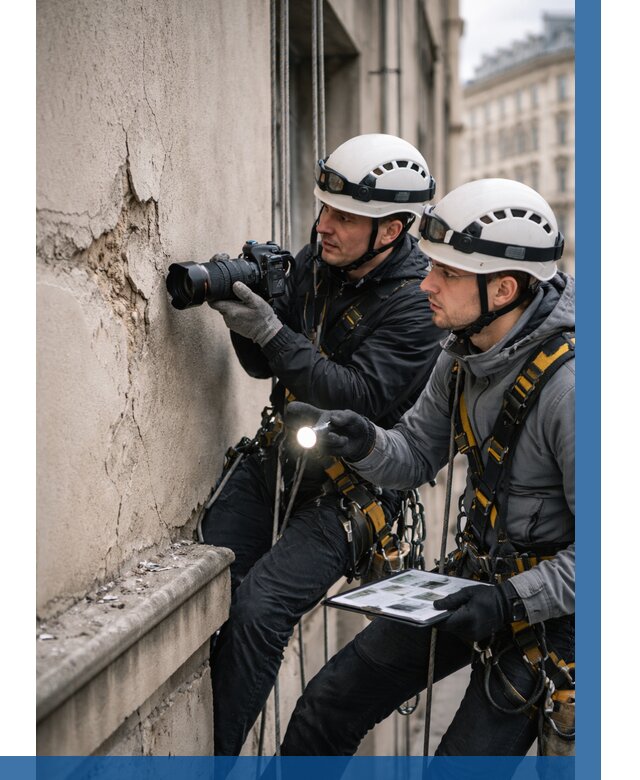 Фотофиксация дефектов фасада в Анапе от 4673 р. | ВЫСОТНИК-Нпа