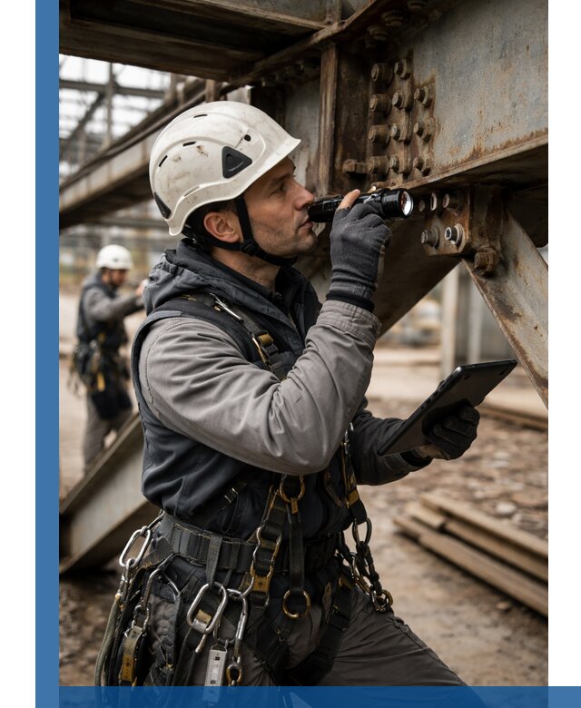 Обследование металлоконструкций и диагностика прочности в Анапе